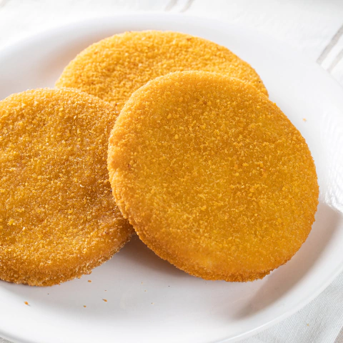 Medallones de merluza con espinaca y queso Grangys